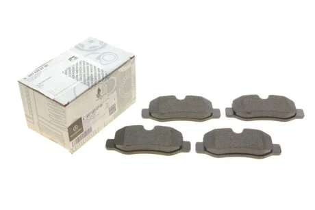 Комплект гальмівних колодок, дискове гальмо MERCEDES-BENZ 4474206700