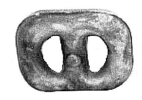Резинка подвески глушителя (сред. части) Opel 1,3/1,6/1,7D Metalcaucho 00059