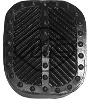 Педальные накладка, педаль тормоз, Накладка на педаль, педаль сцепления Metalcaucho 00411