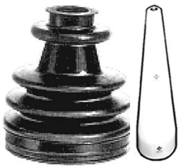 Комплект пилозахисний, приводний вал Metalcaucho 01532E