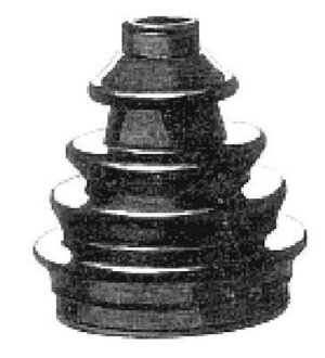 Пыльник ШРУСа наружный (комплект) Fiat Tempra,Tipo,Punto 21-75mm Metalcaucho 01618
