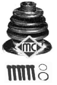 Пыльник ШРУСа внутреннего (комплект) VW Golf/Jetta 1.05-1.3 -91, 1.4 91- Metalcaucho 01632