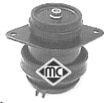 Подушка двигателя задняя правая Seat Cordoba, Ibiza, VW Caddy, Golf III, Polo Metalcaucho 02686