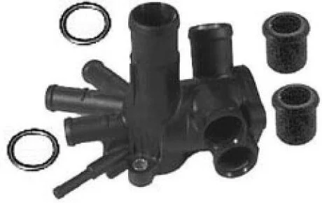 Тройник системы охлаждения VW Golf/Jetta/Polo 1.05-1.3 90-94 Metalcaucho 03543