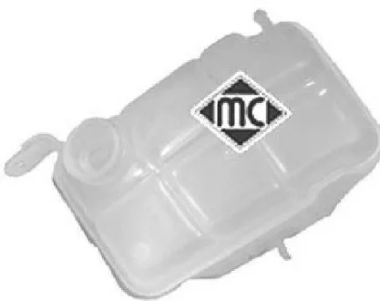 Водяний бак, радіатор Metalcaucho 03579