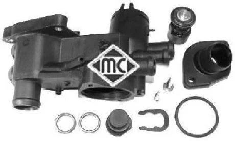 Термостат с корпусом VW Caddy III, Golf III, Polo 1.0-1.4 96- Metalcaucho 03615