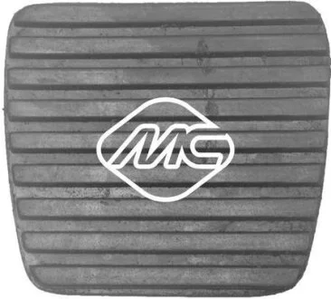 Накладка педали сцепления Peugeot 206 1.1 (07-) Metalcaucho 04069