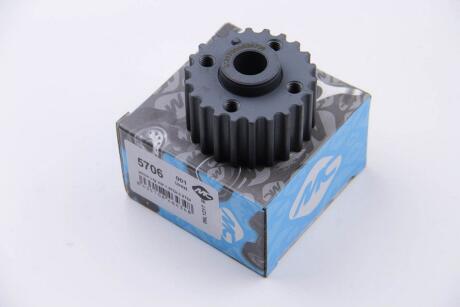 Шестірня колінчастого вала AUDI A3, A4 B5, A4 B6, A4 B7, A6 C5, A6 C6, FORD GALAXY I, MITSUBISHI GRANDIS, LANCER VIII, OUTLANDER II, SEAT ALHAMBRA, ALTEA, CORDOBA, IBIZA III 1.9D/2.0/2.0D 03.95- Metalcaucho 05706