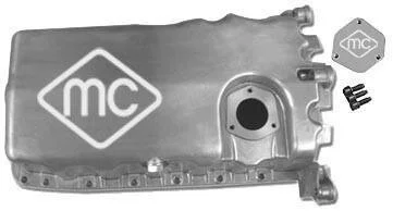 Масляний піддон VW 1.6,2.0,1.9TDI Golf 98-,Polo 01-,Sharan 01-,A3 97- Metalcaucho 05959