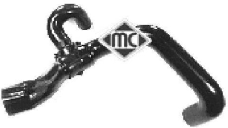 Шланг радіатора Metalcaucho 08357