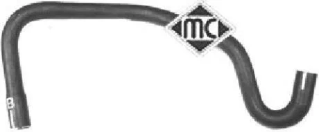 Шланг радіатора Metalcaucho 08822