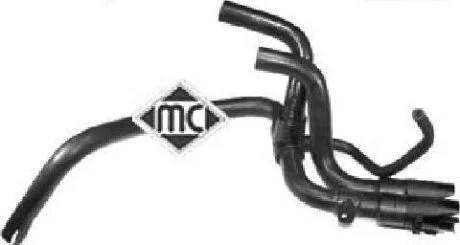 Шланг, теплообмінник системи опалення Metalcaucho 08826