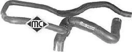MC SPAIN Шланг радиатора Astra-G 1.7DT Metalcaucho 08975