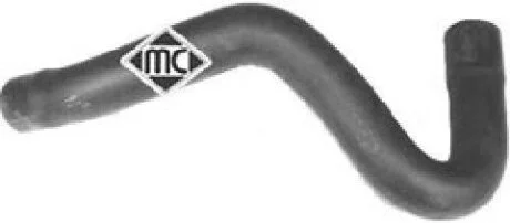Шланг радіатора Metalcaucho 08976