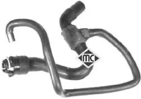 ** 6818482 Шланг, теплообменник - отопление Astra G 1.4/1.6 Metalcaucho 08983