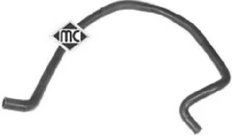 Шланг радіатора Metalcaucho 08995