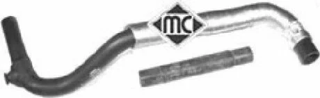 Шланг радіатора Metalcaucho 09000