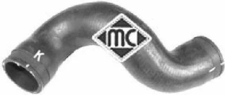 Шланг подачі наддувального повітря Metalcaucho 09076