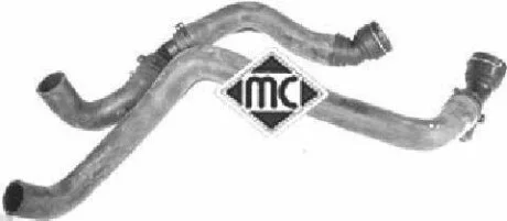 Шланг радіатора Metalcaucho 09078