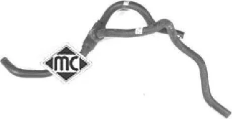 Шланг радіатора Metalcaucho 09089