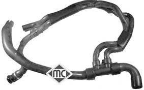 Патрубок радіатора Renault Kangoo 1.2 (04-) Metalcaucho 09165