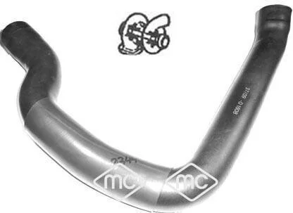 Шланг подачі наддувального повітря Metalcaucho 09344