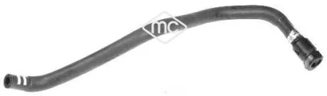 Шланг радіатора Metalcaucho 09467