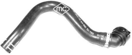 Шланг радіатора Metalcaucho 09468