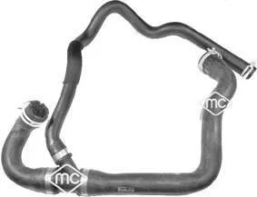 Шланг радіатора Metalcaucho 09514