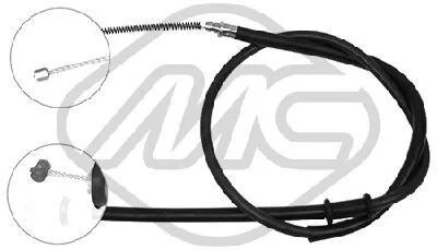 Тросовий привод, стоянкове гальмо Metalcaucho 82100