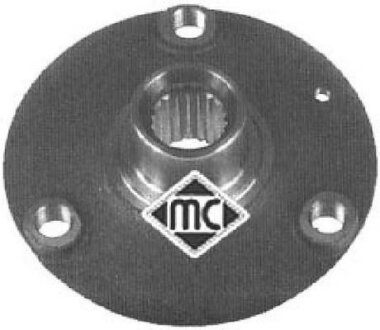 Маточина колеса перед Peugeot 106 1.0, 1.1 (96-) Metalcaucho 90044