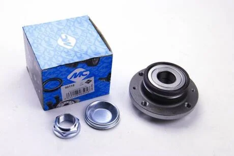 Комплект подшипников задний с ABS Citroen Berlingo 1.4/1.6/1.8 2002- Metalcaucho 90118