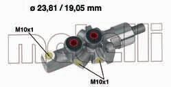 Циліндр гальмівний (головний) Metelli 05-0177
