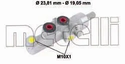 Циліндр гальмівний головний Metelli 050773