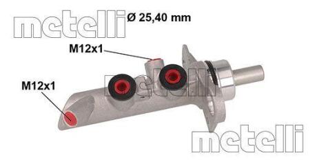 Циліндр гальмівний головний Metelli 050891