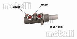 Цилiндр головний гальмiвний Metelli 05-0899