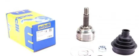 ШРУС наружный (комплект) (22x22 зубов) Skoda Favorit Felicia 1.3-1.9 89-01 Metelli 15-1158