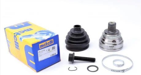 Шарнирный комплект, приводной вал Metelli 15-1174