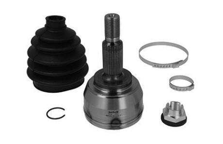 ШРКШ зовн. ABS+ 25z/33z Renault Fluence, Megane CC, Megane III1.5D-2.0 11.08- Metelli 151519