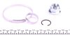 Шрус (наружный) Renault Kangoo 1.5 dCi 09- (27z/33z/56.6mm/83.9mm/52.5mm) (8-шариковый) Metelli 15-1841 (фото 2)