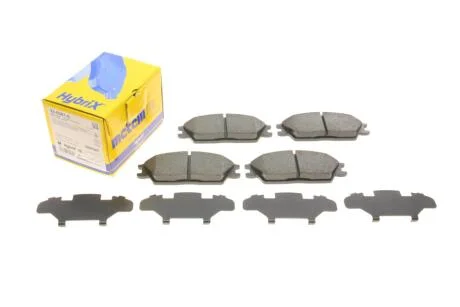 Комплект гальмівних колодок (дискових) Metelli 22-0081-0