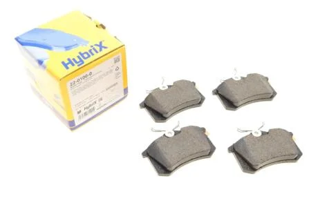 Комплект гальмівних колодок (дискових) Metelli 22-0100-0