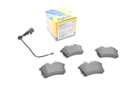 Комплект гальмівних колодок (дискових) Metelli 22-0100-4