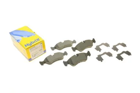 Комплект гальмівних колодок (дискових) Metelli 22-0117-0