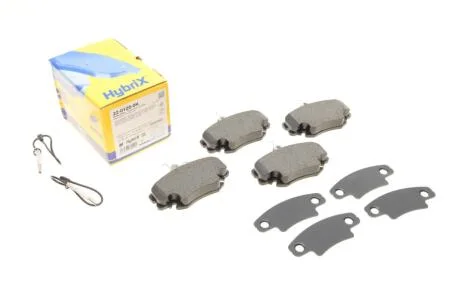 Комплект гальмівних колодок (дискових) Metelli 22-0120-0K