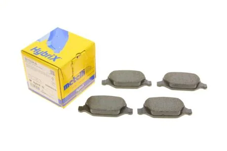 Комплект гальмівних колодок (дискових) Metelli 22-0324-0