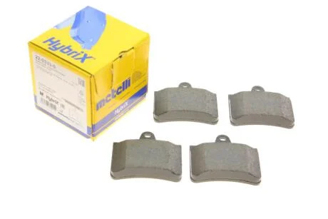 Комплект тормозных колодок, дисковый тормоз Metelli 22-0333-0