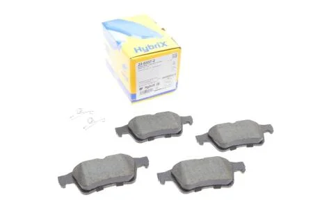 Комплект гальмівних колодок (дискових) Metelli 22-0337-2