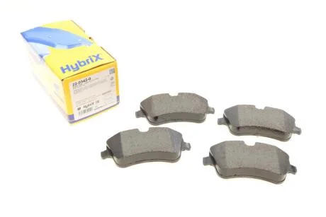 Комплект гальмівних колодок (дискових) Metelli 22-0342-0