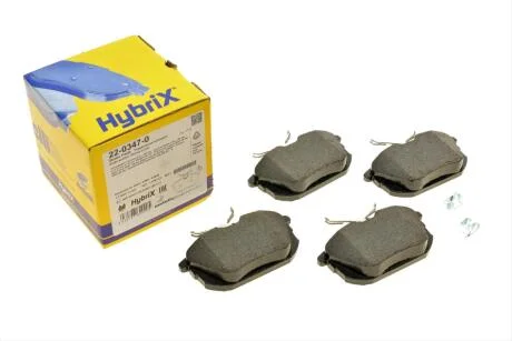 Комплект гальмівних колодок (дискових) Metelli 22-0347-0